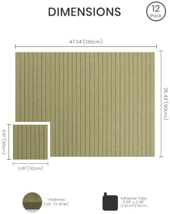 Felt Bulletin Board & Cork Board Alternative 48" x 36"
