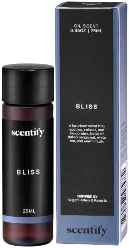 Scentify Bliss Aroma Oil Refill for Diffusers, 25ml / 0.85 fl oz