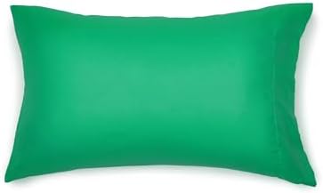 Amazon Basics 5-Piece Soft Microfiber Kid's Bed-in-a-Bag Bedding Set, Twin, Green, Solid