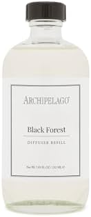 Archipelago Botanicals Black Forest Reed Diffuser Oil Refill, 7.85 fl oz