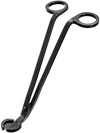 Candle Wick Trimmer, Candle Wick Cutter, Wick Shear, Wick Cutter Scissor (Matte Black)