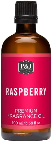 P&J Trading - Raspberry Scented Oil 100ml - Fragrance Oil for Candle Making, Soap Making, Diffuser Oil