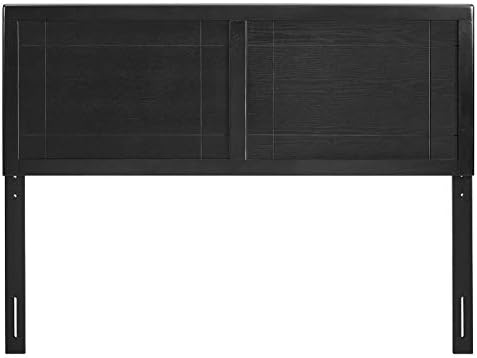 Modway MOD-6220-BLK Archie Twin Wood Headboard, Black