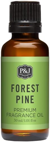 P&J Fragrance Oil | Forest Pine Oil 30ml - Candle Scents for Candle Making, Freshie Scent, Soap Making Supplies, Diffuser Oil Scents