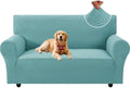 XINEAGE Loveseat Slipcover Pet Friendly, Stretch Couch Cover,Light Blue