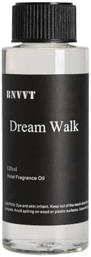 Hotel Diffuser Oil Dream Walk - The Iconic 5-Star Hotel Coastal Blend - Lemon Bergamot Sea Breeze - 120 mL Premium Fragrance Oil for Ultrasonic and Waterless Diffusers and Crafting