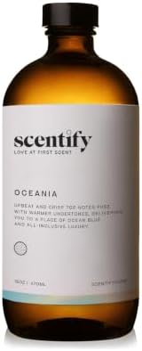Scentify Oceania Aroma Oil Refill for Diffusers, 470ml / 16 fl oz