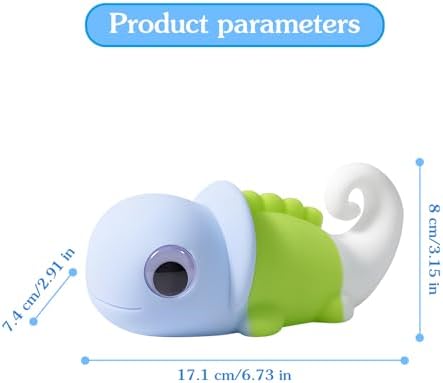 Chameleon Night Light for Kids, Night Light for Boys and Girls, Cute Room Decor Portable Night Lamp, Touch-Controlled Lighting, Silicone