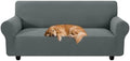 XINEAGE Stretch 3 Seater Slipcover, Non-Slip Pet Couch Cover,Light Green