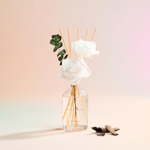 COCORRÍNA Reed Diffuser Black Forest 6.76 fl oz Home Bathroom Fragrance