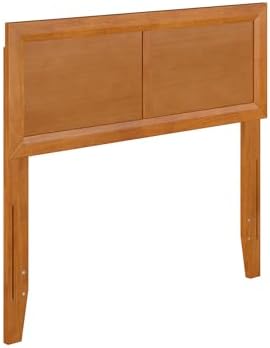 AFI, Sophia Adjustable Modern Twin Wood Headboard, Light Toffee