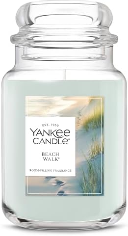 Yankee Candle Beach Walk Scented Candle, 22oz Large Jar