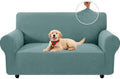 XINEAGE Stretch 2 Seater Slipcover, Non-Slip Pet Couch Cover,Light Blue
