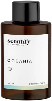 Scentify Oceania Aroma Oil Refill for Diffusers, 100ml / 3.38 fl oz