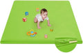 Waterproof Baby Play Mat for Floor Memory Foam 50 * 50 Cushion Playpen Playmat Tummy Time Crawling Mat Nursery Rug Thick Pad Create Soft & Safe Area for Infants,Toddler,Kids,Green