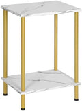 HOOBRO End Table, Small Side Table, Nightstand for Small Spaces