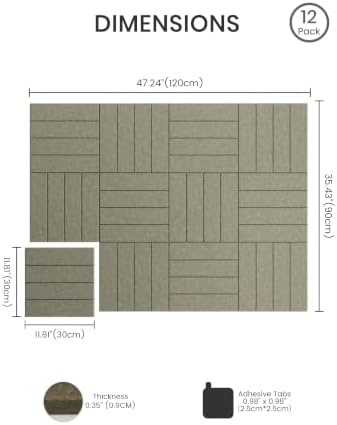 Felt Bulletin Board & Cork Board Alternative 48" x 36"