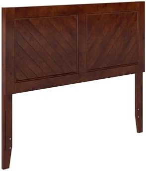 AFI, Canyon Full Solid Wood Rustic Farmhouse Headboard, Walnut