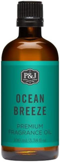 P&J Trading Fragrance Oil | Ocean Breeze Oil 100ml - Candle Scents for Candle Making, Freshie Scents, Soap Making Supplies, Diffuser Oil Scents