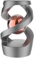 Upgraded Fidget Toys Adult Gravity Defying Kinetic Desk Toys, Kinetic Spinning Optical Illusion Desk Fidget Spinners Toys for Office for Adults, Cool Office Gadgets for Desk(Rose Gold)