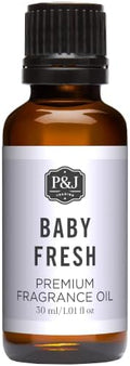 P&J Trading - Baby Fresh Scented Oil 30ml - Fragrance Oil for Candle Making, Soap Making, Diffuser Oil