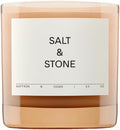 Salt & Stone Coconut & Soy Blend Scented Candle, Saffron & Cedar 8.5 oz