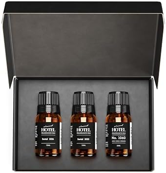 AirScent Santal Diffuser Oil 3 Pack Gift Set - Santal Vanilla, 1033 & 1026
