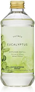 Thymes Reed Diffuser Oil Refill – Fragrance Oil for Diffuser Refill – Flameless Home Fragrance Products – Home Luxury Scents with Notes of Eucalyptus Oil, Lemon, & Bergamot (Eucalyptus, 7.75 fl oz)