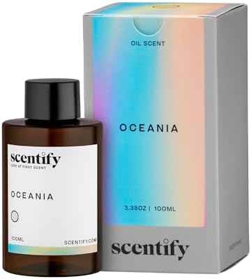 Scentify Oceania Aroma Oil Refill for Diffusers, 100ml / 3.38 fl oz