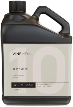 VINEVIDA Lush Ice Fragrance Oil for Cold Air Diffusers - (128 Fl Oz) - Essential Oils for Diffuser Oil Refill & Air Freshener Room Spray