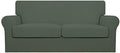 Easy-Going Stretch Oversized Loveseat Couch Cover for 2 Cushion Washable