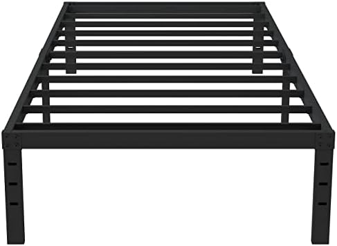 16 Inch Twin XL Bed Frames, Metal Platform Twin XL Bed Frame