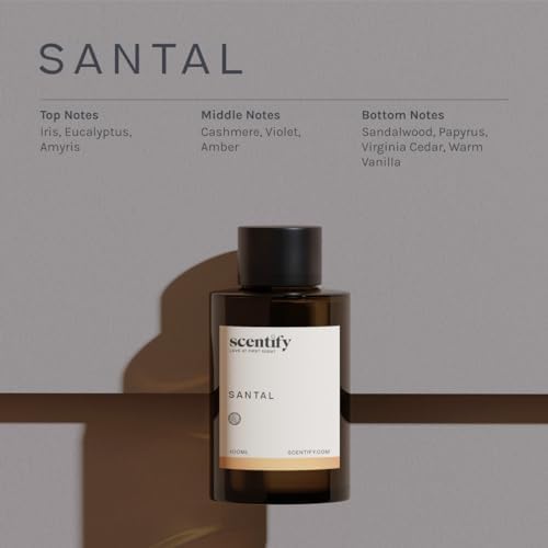 Scentify Santal Aroma Oil Refill for Diffusers, 470ml / 16 fl oz