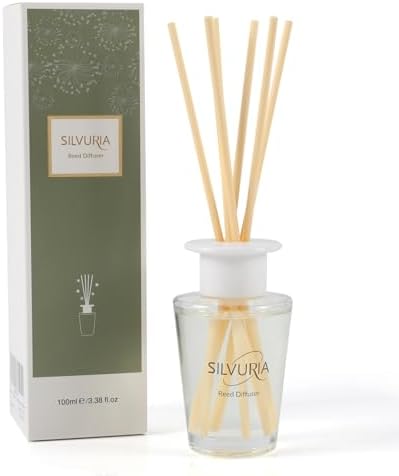 Lavender Eucalyptus Essential Scented Oil Reed Diffuser Set