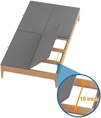 Bunkie Board Twin Size(38X75),Heavy Duty Non-Slip Bed Board