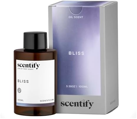 Scentify Bliss Aroma Oil Refill for Diffusers, 100ml / 3.38 fl oz