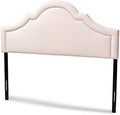 Baxton Studio Headboards, Full, Light Pink