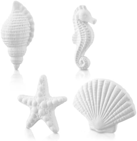 4 Pcs Ceramic Passive Stone Diffuser for Essential Oil