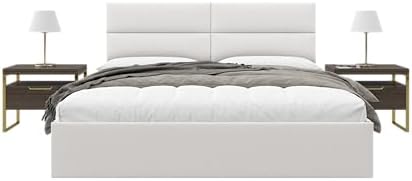Vänt Wall Mounted Headboard Panels, King/Twin, Boucle Ivory
