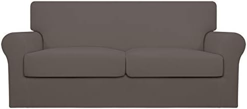 Easy-Going Stretch Oversized Loveseat Couch Cover for 2 Cushion Washable