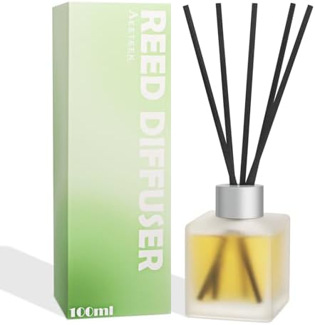 Reed Diffuser, Citrus & Orange Scented Oils Home Fragrance
