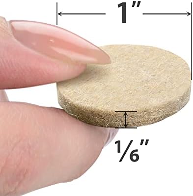 Felt Furniture Pads X-Protector - 48 PCS 1" - Premium Felt Pads (Beige)
