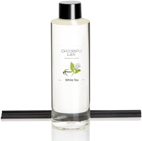 Chloefu Lan Reéd Diffuser Refill, The White Tea Hotel Scent, 6.76 fl oz