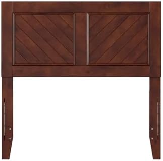 AFI, Canyon Twin Solid Wood Rustic Farmhouse Headboard, Walnut
