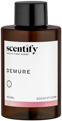 Scentify Demure Aroma Oil Refill for Diffusers, 100ml / 3.38 fl oz