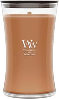 WoodWick Hazelnut Roast Scented Candle, Crackling Wick, 21.5oz