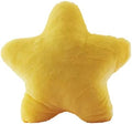 zhidiloveyou Star Pillow Plush Yellow, Stuffed Star Shaped Pillow Toy 15.7"
