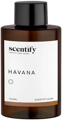 Scentify Havana Aroma Oil Refill for Diffusers, 100ml / 3.38 fl oz