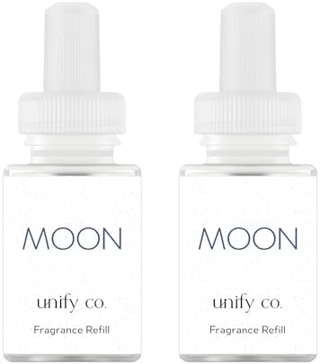 Pura x Unify Co. Home Diffuser Refill, 2 Pack, Moon