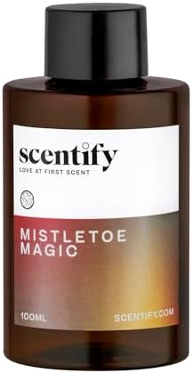 Scentify Mistletoe Magic Aroma Oil Refill for Diffusers, 100ml / 3.38 fl oz